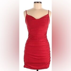 B. Darlin Red Mini Dress